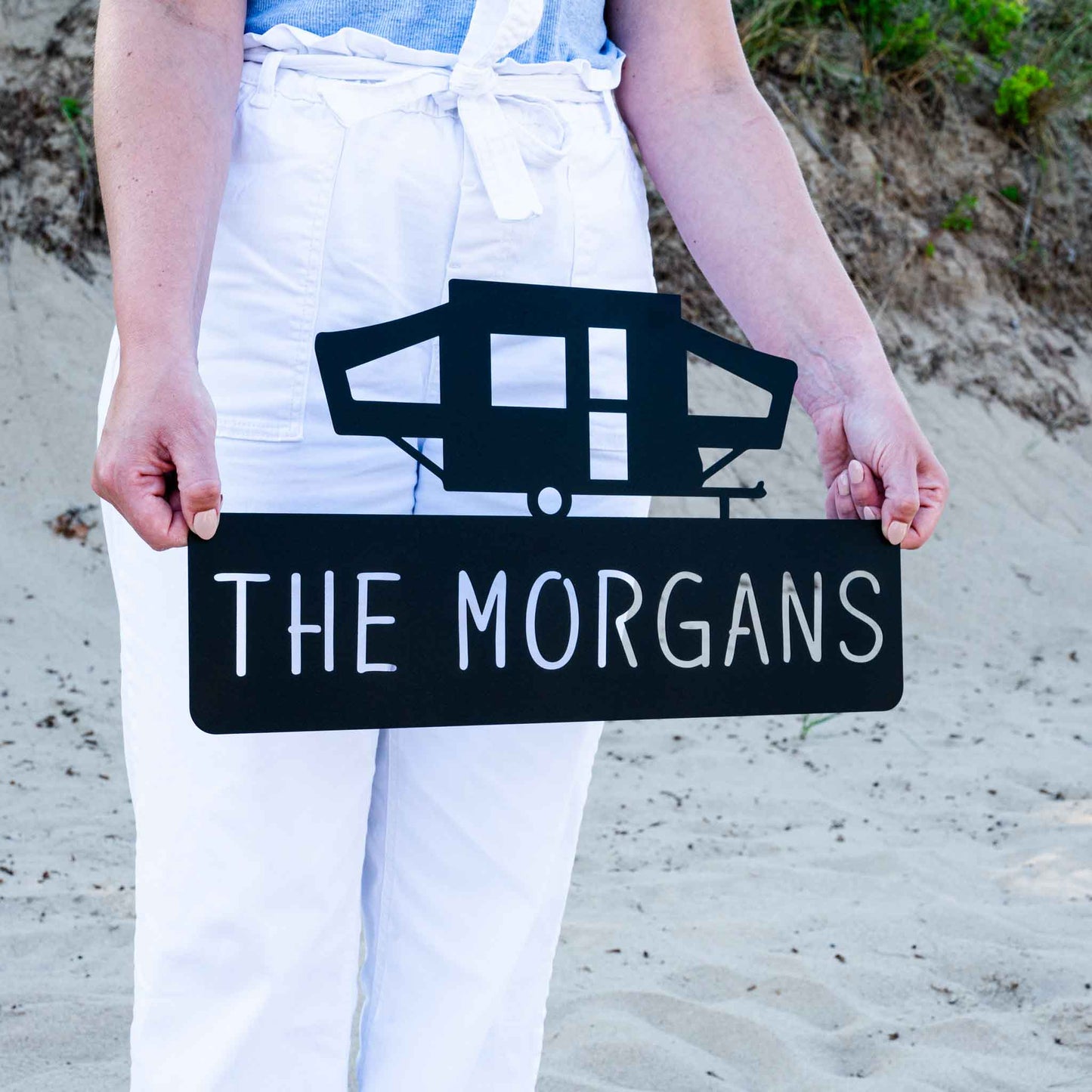 Pop Up Camper Monogram