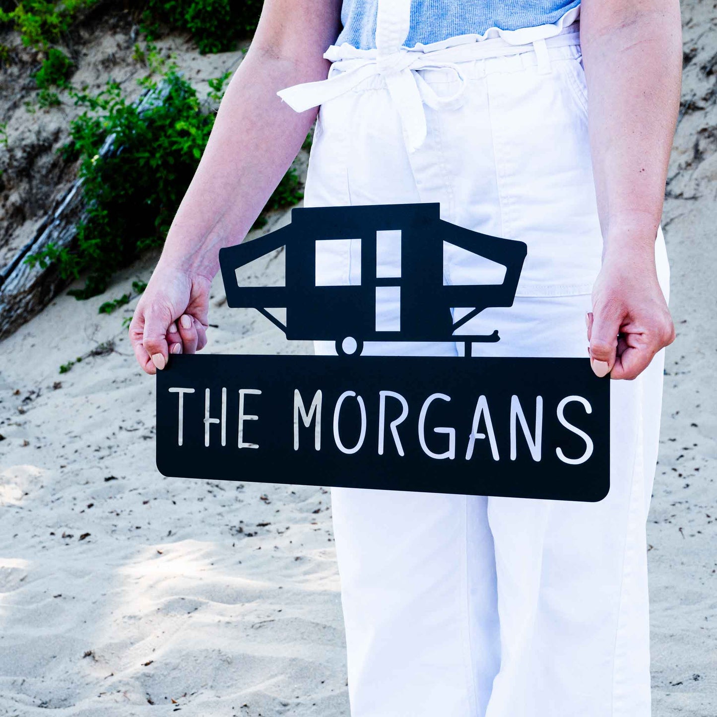 Pop Up Camper Monogram