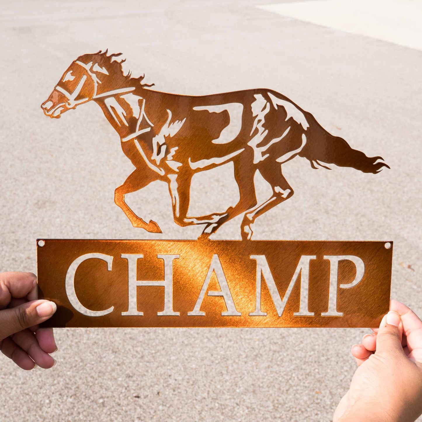 Running Horse Monogram