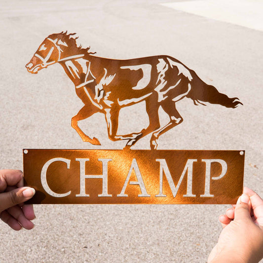 Running Horse Monogram