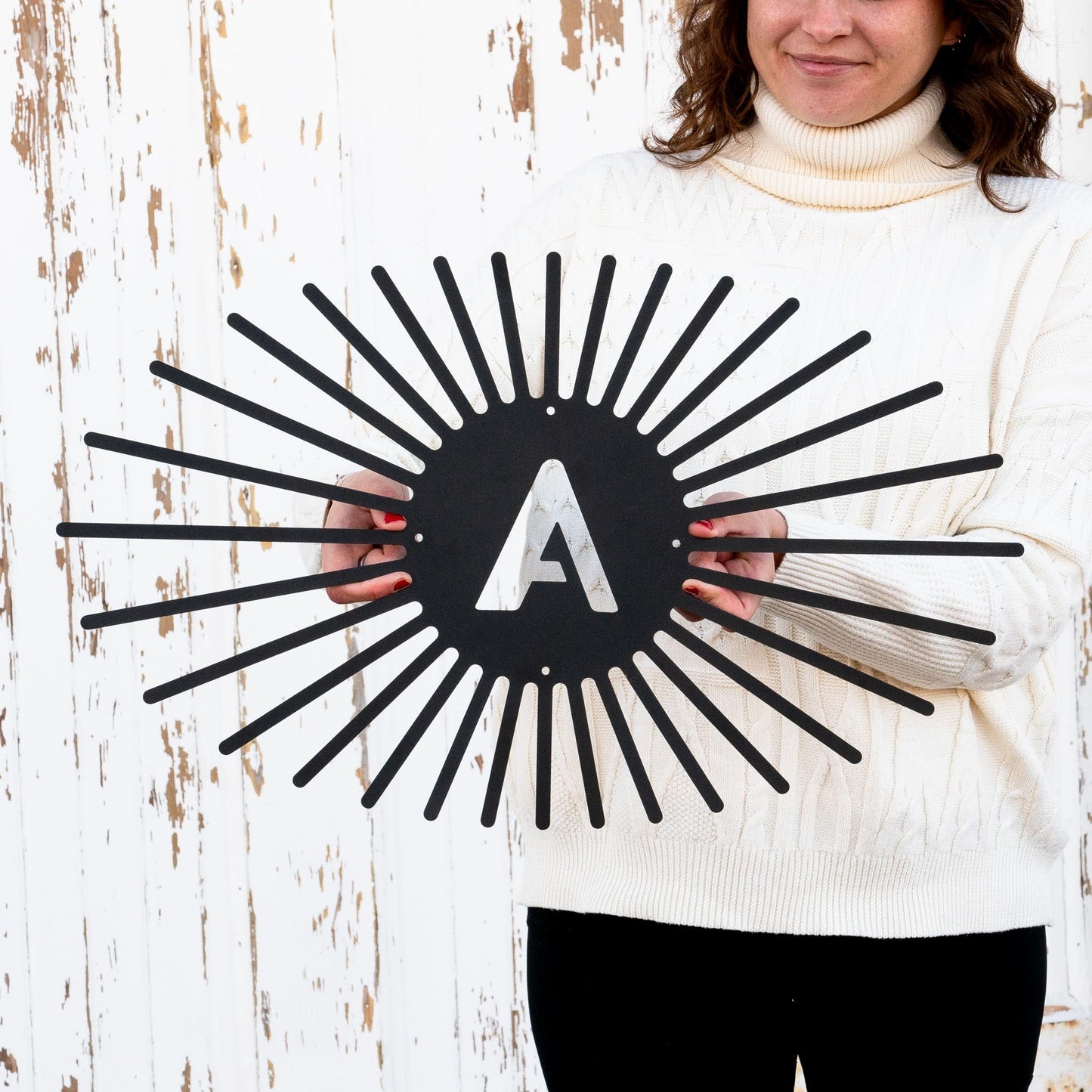 Starburst Letter Monogram