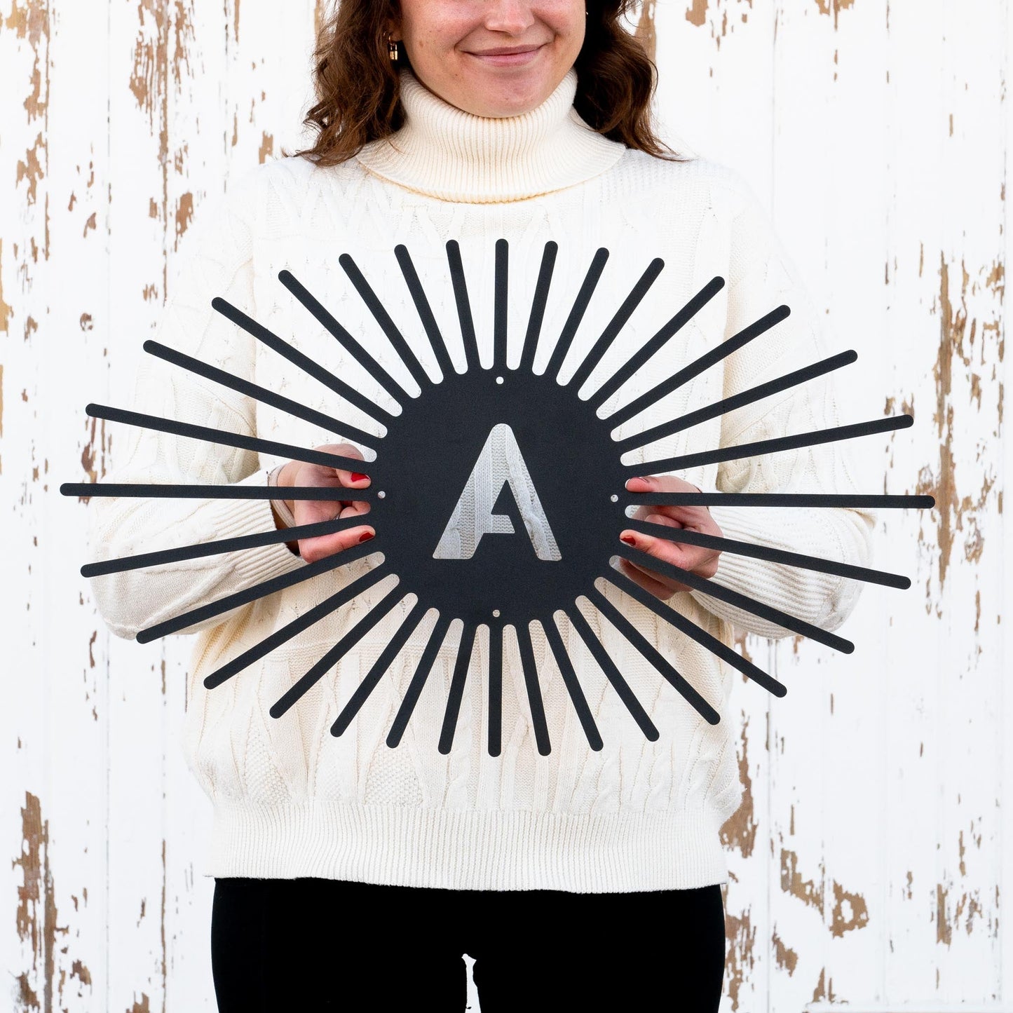 Starburst Letter Monogram