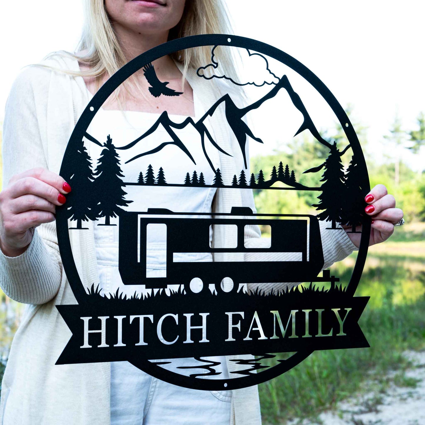 Travel Trailer Outdoor Monogram