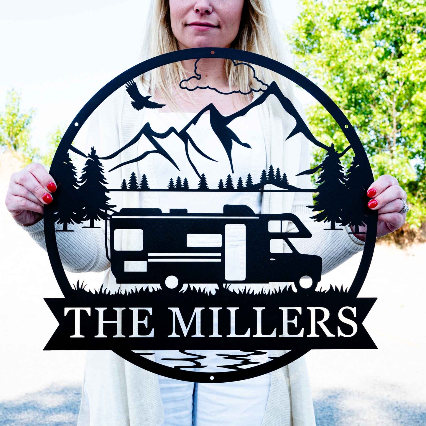 Truck Motor Home Outdoor Monogram