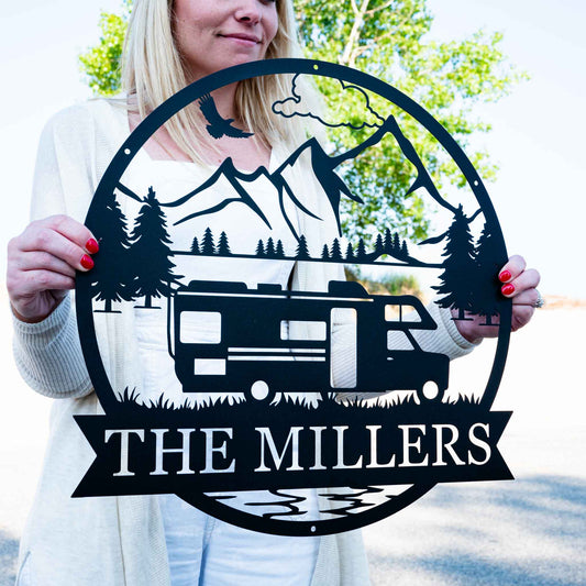 Truck Motor Home Outdoor Monogram