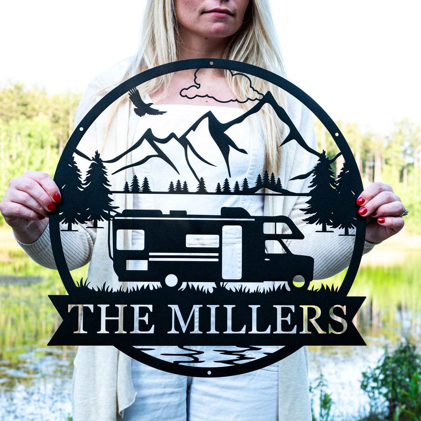 Truck Motor Home Outdoor Monogram