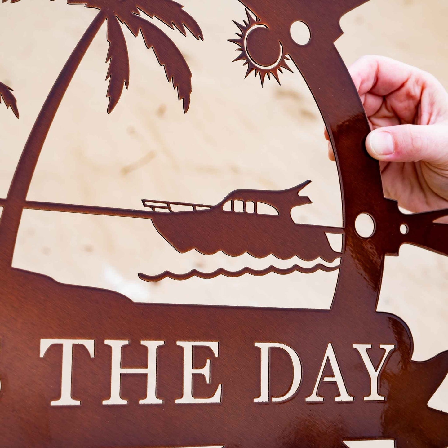 Yacht Wheel Monogram