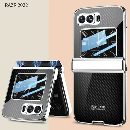 Magnetic Luxurious Electroplating Case For Motorola Razr 2022 With Front Film