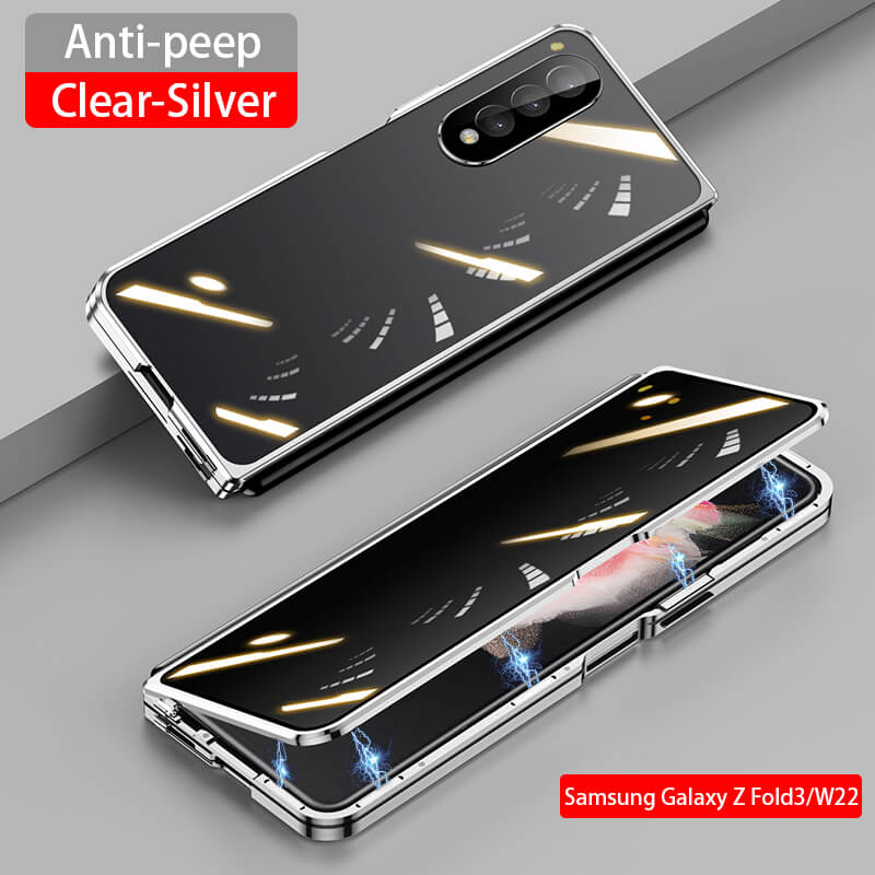 Magnetic Metal Anti-fall Privacy Protective Case For Samsung Galaxy Z Fold3 5G