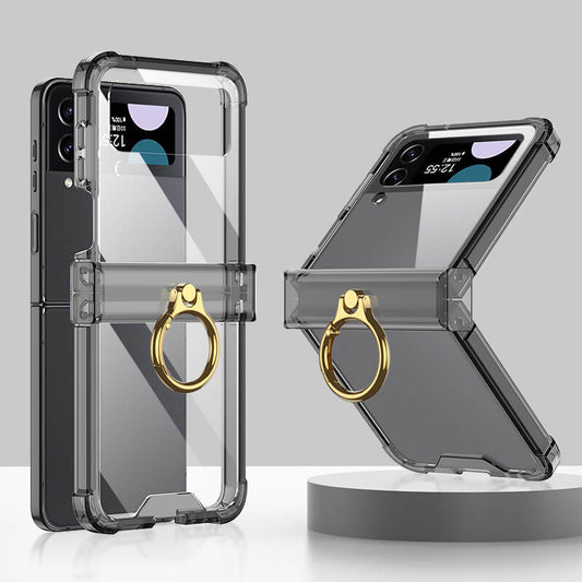 Galaxy Z Flip4  | Flip3 5G Airbag Ring Hinge Protect Phone Case