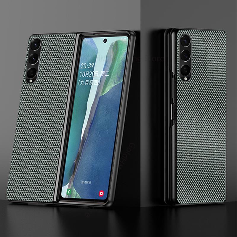 Samsung Z Fold4 5G Nylon Flip Phone Case For Samsung Z Fold