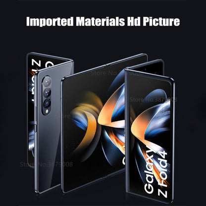 Front Back Screen Protector For Samsung Galaxy Z Fold 4 5G Soft Hydrogel Film