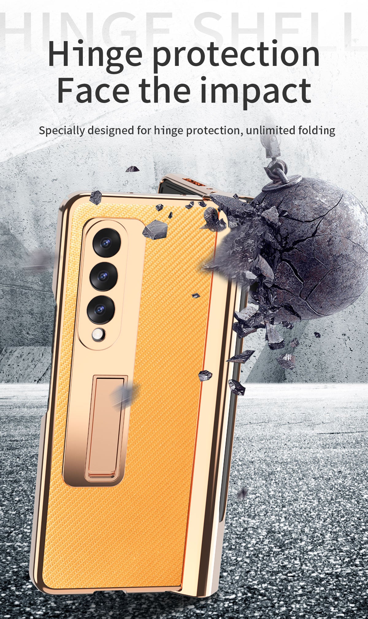 Samsung Galaxy Z Fold 4 3 2 5G Case 2 PCS Hinge Pen Slot Front Screen Glass With Capacitive Pen