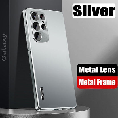 Magnetic Close Aluminum Alloy Metal Case For Samsung Galaxy S23 S22 S21 Ultra
