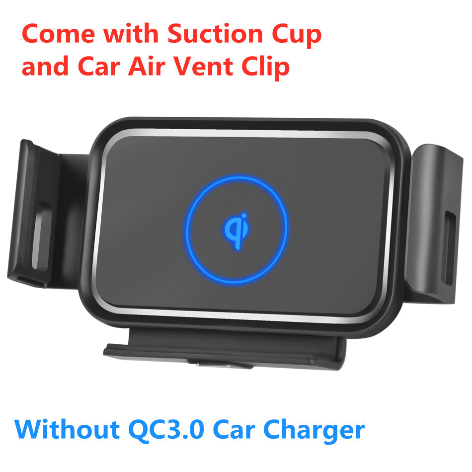 QI Wireless Car Charger For Samsung Galaxy Fold Fold 2 Fold 3 Car Charger Fast Wireless Charging Car Phone Holder