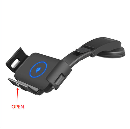 QI Wireless Car Charger For Samsung Galaxy Fold Fold 2 Fold 3 Car Charger Fast Wireless Charging Car Phone Holder