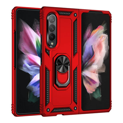Shock Proof Stand Phone Case for Samsung Galaxy Z Fold 3 5G Fold 3 Anti-Dust Protective Cover