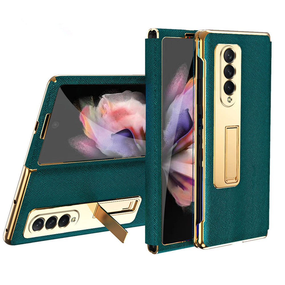 Anti-Fall Case For Samsung Galaxy Z Fold 3 Case W22 Luxury Shockproof Cover  For Samsung Fold3 Full Coverage With Pen Holder - AliExpress