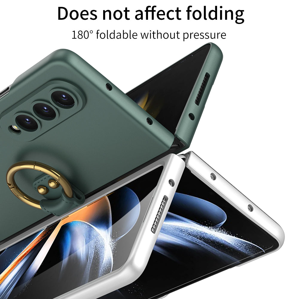 Ultra-Thin All-inclusive Protection Case With Ring For Samsung Z Fold4 5G