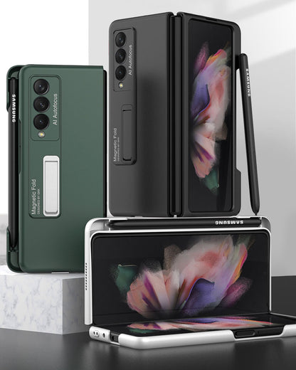 Heavy Duty Galaxy Z Flip 3 5G Case With Kickstand S Pen Slot