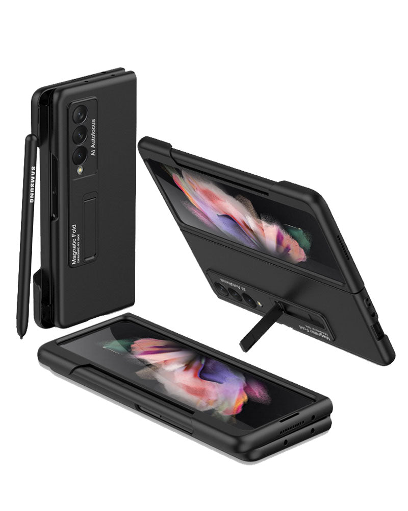 Heavy Duty Galaxy Z Flip 3 5G Case With Kickstand S Pen Slot